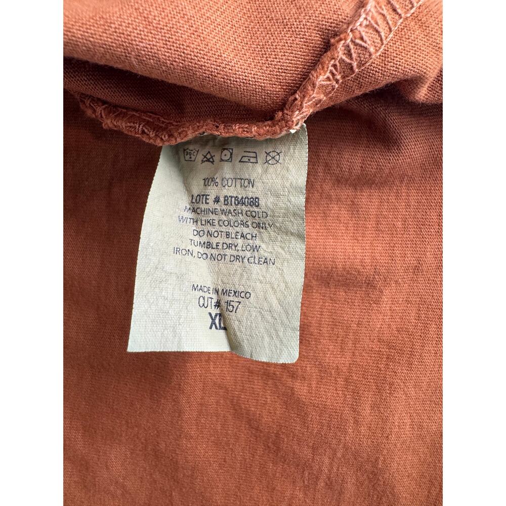 NWT Kimes Ranch Third Kimes A Charm Cowgirl Graphic Tee Rust XL - Picture 7 of 9